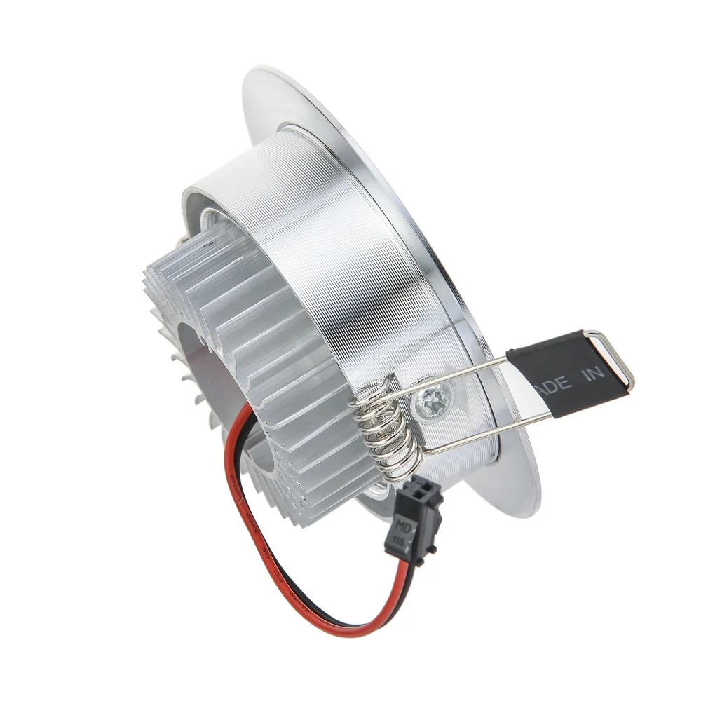 100 шт./лот Светодиодный точечный светильник 3 Вт 6 9 светодиодный встраиваемый шкаф