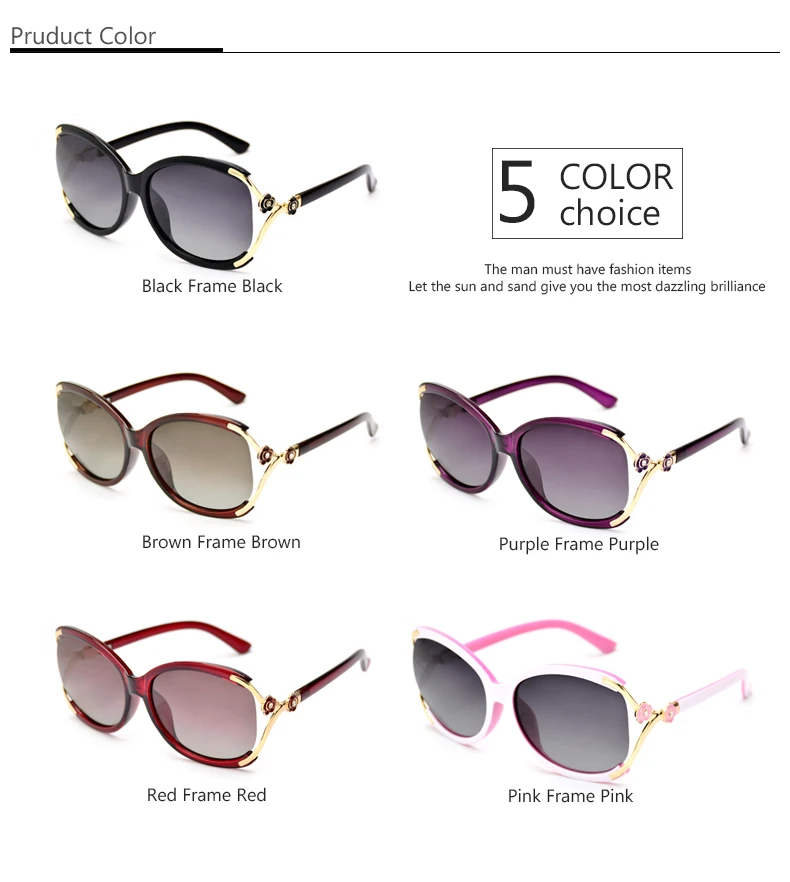 Lopert Cat Eye поляризованных солнцезащитных очков Модные женские очки Glasse Брендовая дизайнерская обувь Высокое качество вождения солнце Glasse Óculos De Sol