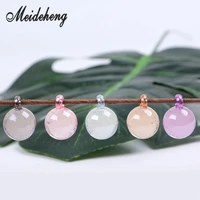 14mm acrylic round beads for jewelry making transparent bubble hanging hole pendant round beads hair accessory high quality