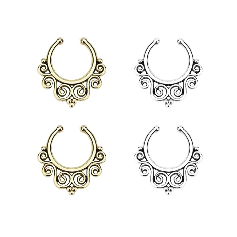 Пупка для живота носовые кольца новые очаровательные 3 шт./лот поддельные