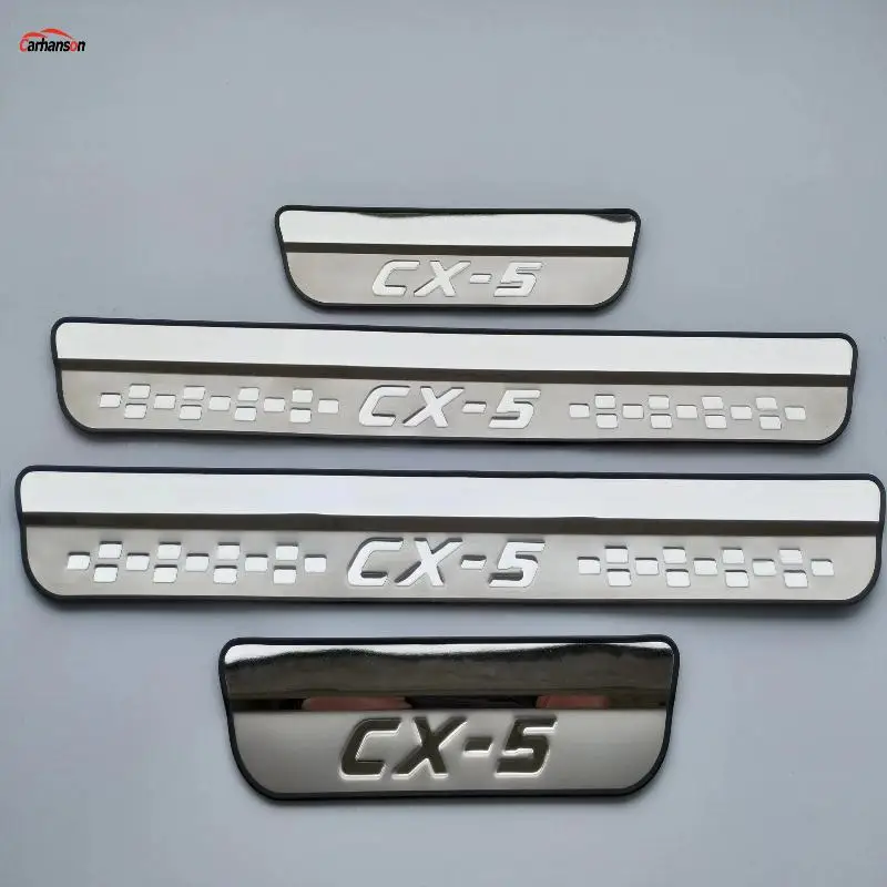 Автомобильный Стайлинг для Mazda CX 5 CX5 аксессуары Накладка дверного порога