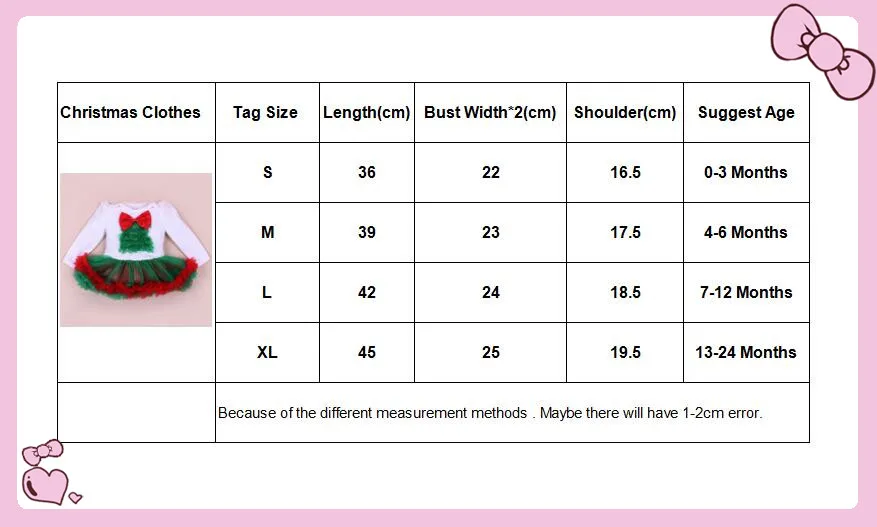 платье для девочки детское длинный рукав Новорожденных Девочек Рождественские
