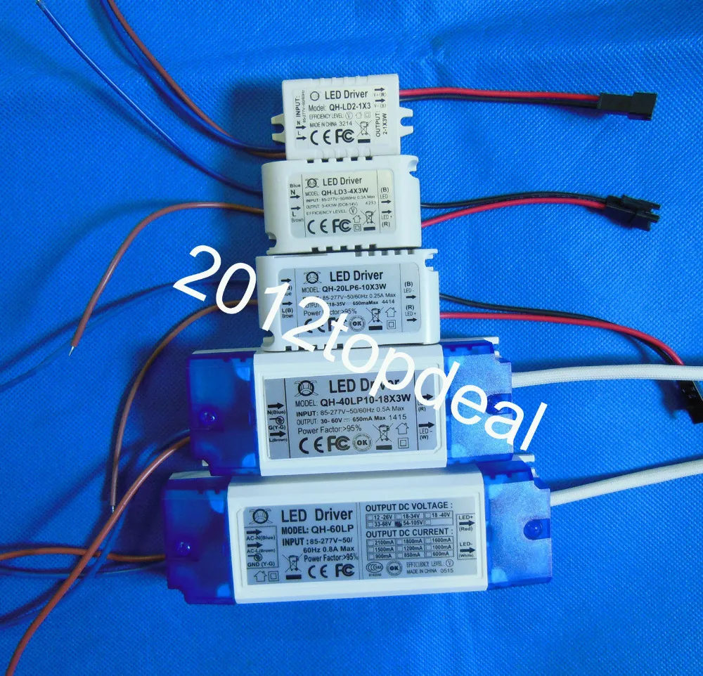 1 30x3w Светодиодный драйвер Источник питания трансформатор источник F 3w