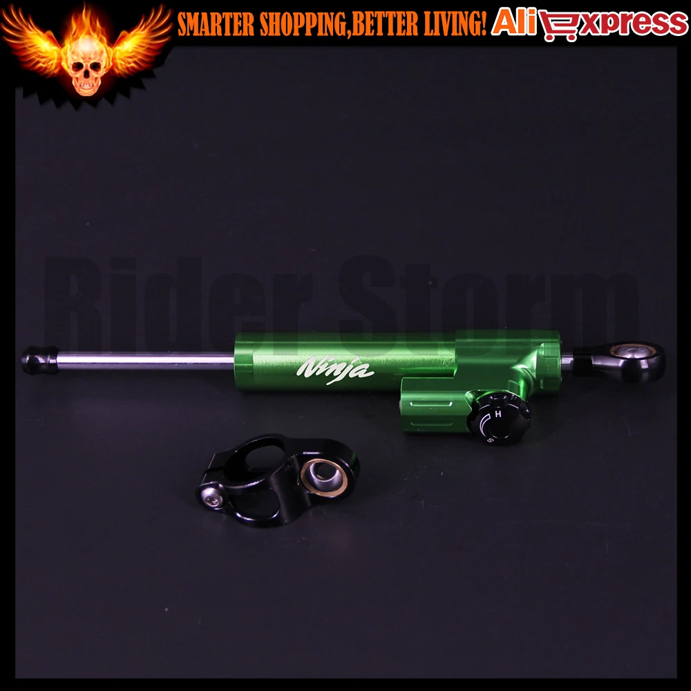 Мотоцикл рулевой демпфер для Kawasaki NINJA 900R 1000 1000R H2R ZX10 ZX10R ZX11 ZX12R ZX14 ZX6 ZX6R ZX6RR ZX7 ZX7R ZX7RR ZX9R