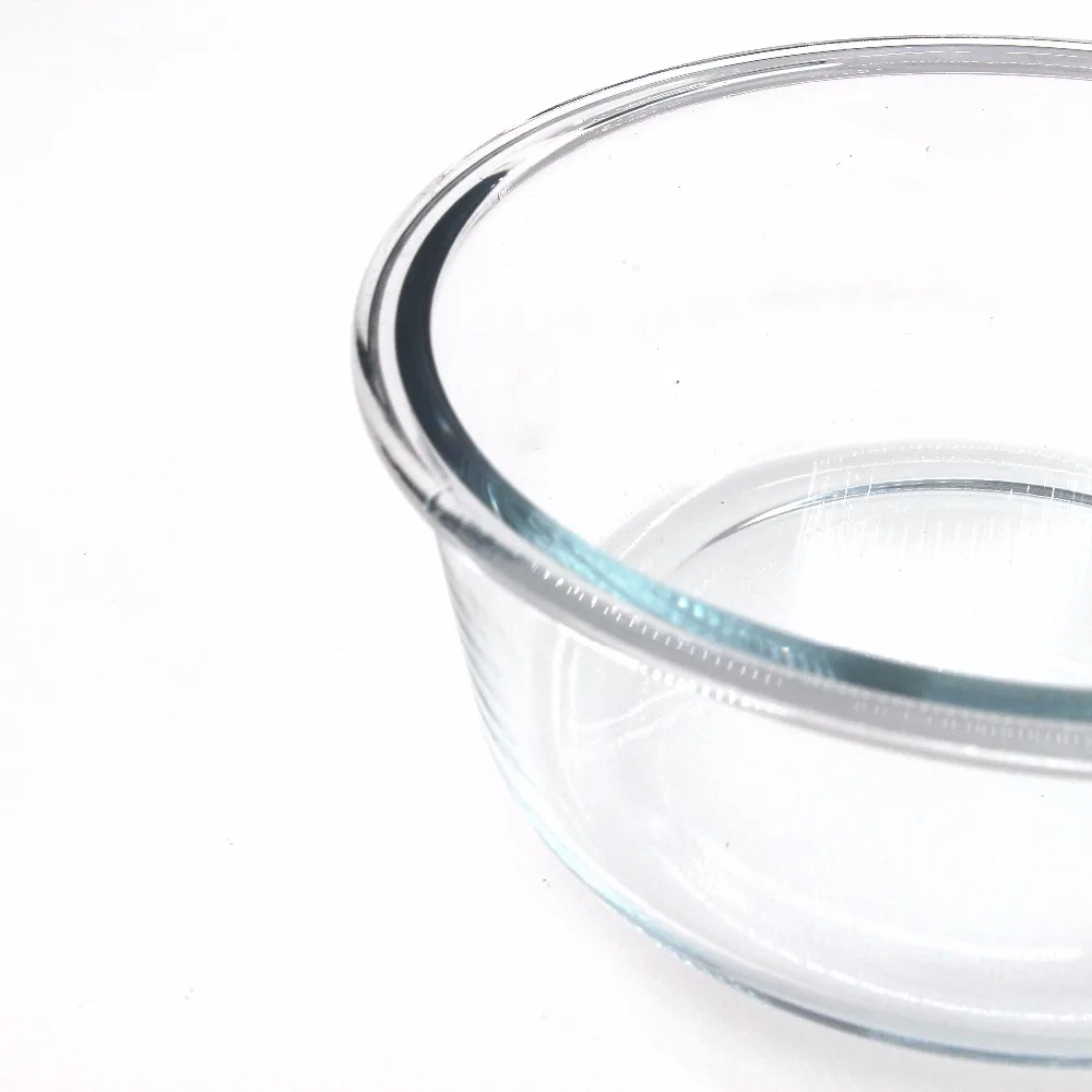 950 мл Стекло Коробки для обедов Круглый Миску свежей Еда контейнеры