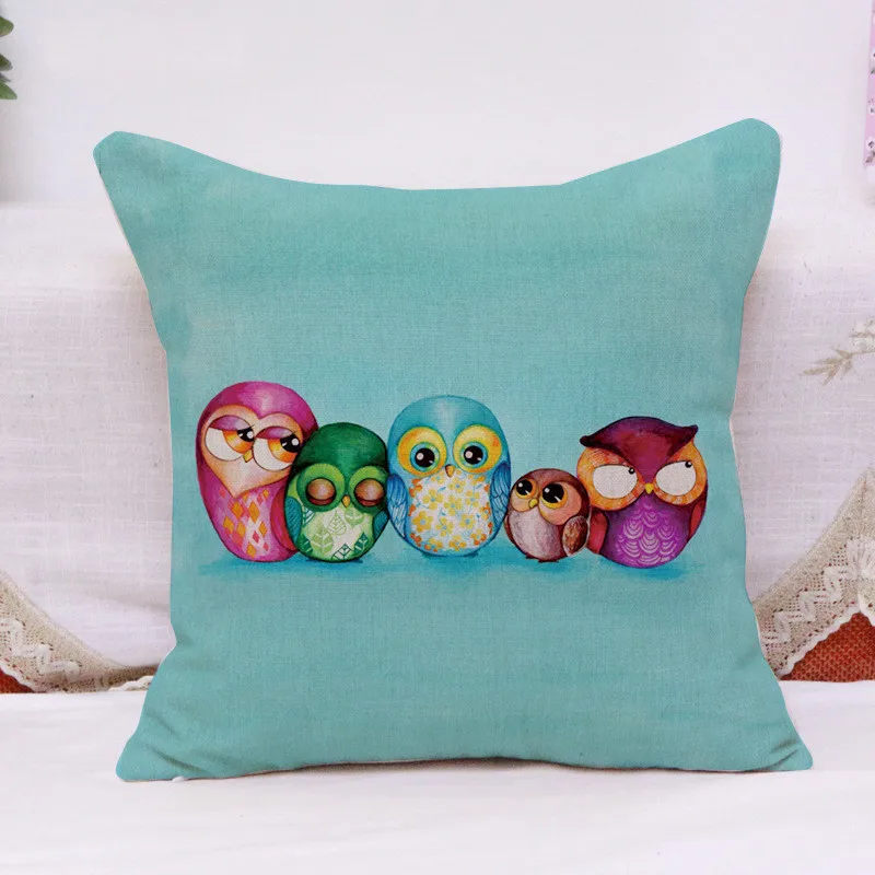 Оптовая продажа Подарочный чехол для подушки скандинавские Альбатросы