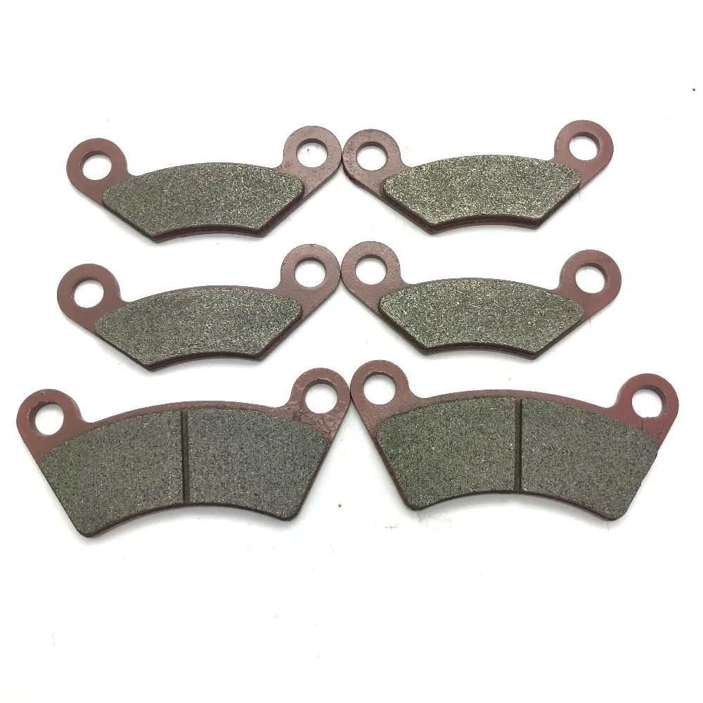 3 комплекта 6 шт. передние тормозные колодки Buyang Feishen FA D300 G300 H300 ATV задние Quad Parts |