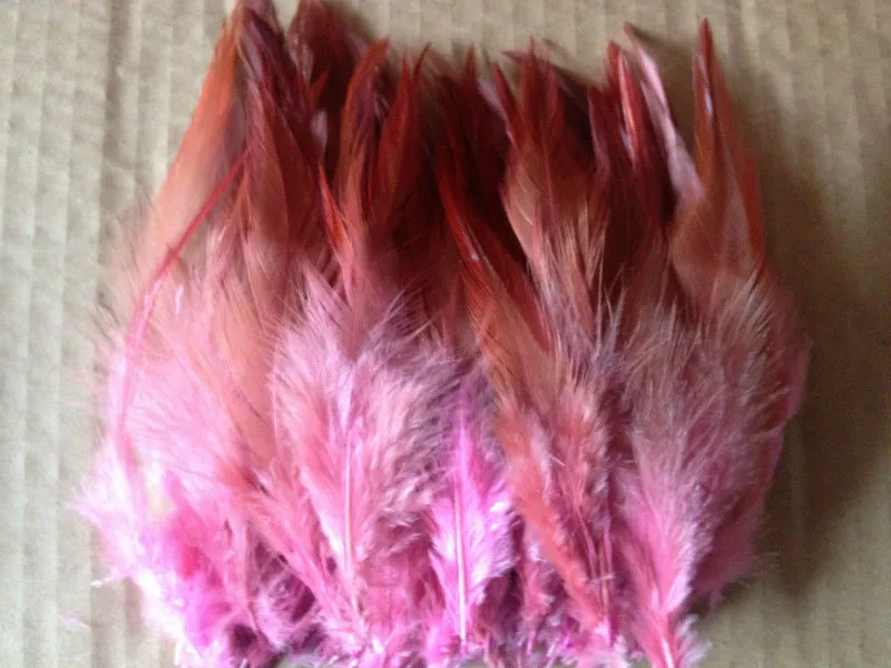 Heat! Бесплатная доставка распродажа 50 шт. розовых перьев фазана длиной 10-15 см