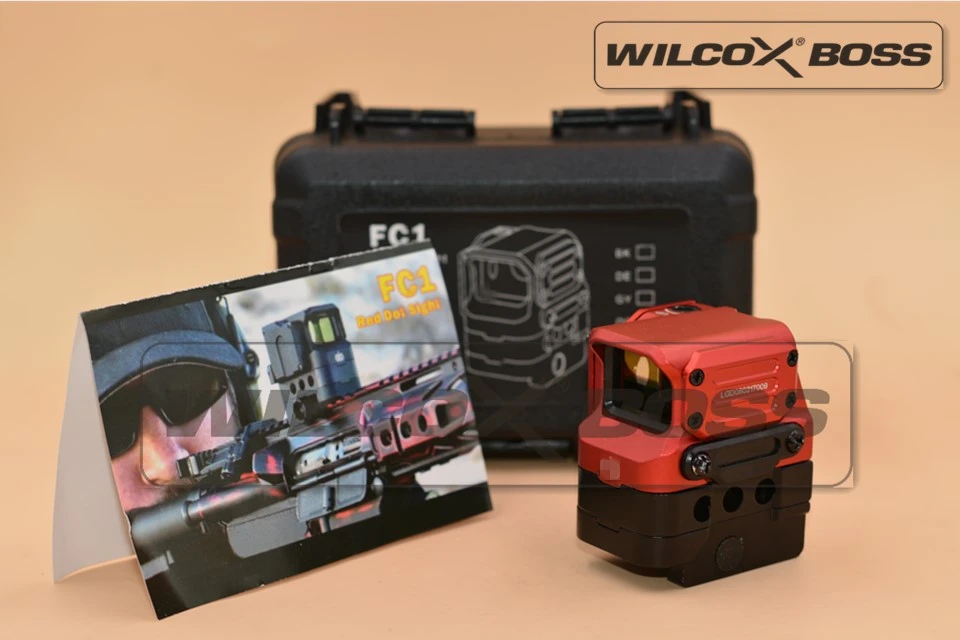 Оптический прицел DI FC1 Red Dot Sight голографический для рельсы 20 мм (красный)|red dot sight