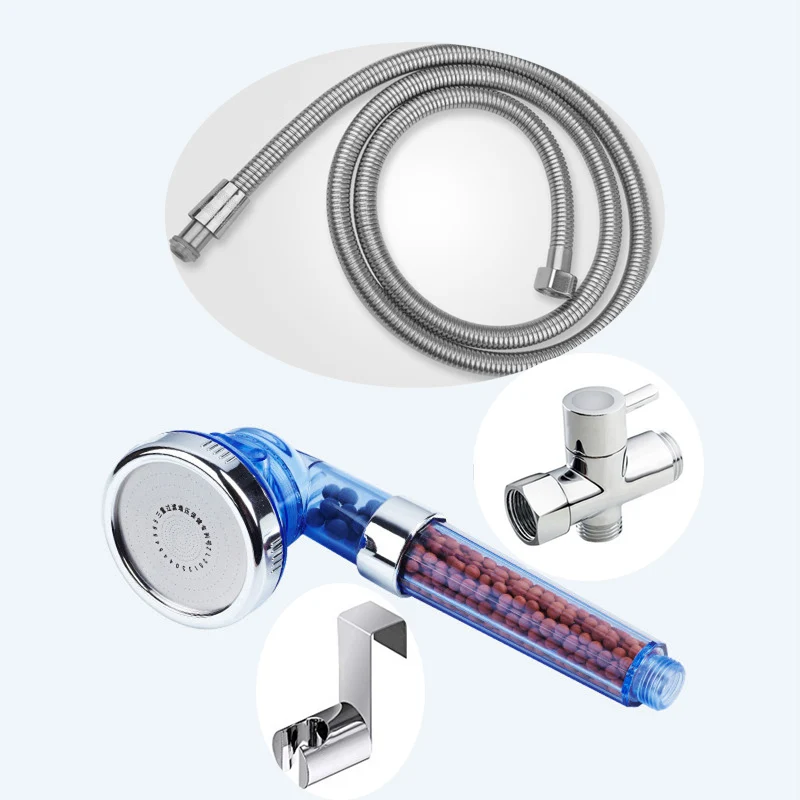 8 blue set6 Modun насадки для ванной душ Ducha ванна спа душ Shattafs фильтр для ванной душ насадки для душа душ спа душ ручной душ - Цвет: 8 blue set6