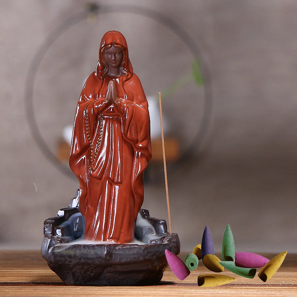 Керамическая курильница с дымом водопад держатель для распространения