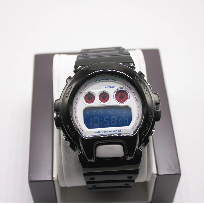 Металлический Нержавеющая сталь рамка для часов Ремешок DW6900 часы ремешок часы рамка gshock ювелирных аксессуаров с инструмент для ремонта