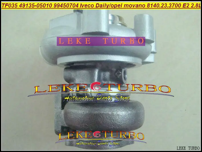 Турбокомпрессор TF035 49135-05010 53149886445 99450704 49135 05010 для IVECO Daily 2 Master Opel Movano 8140.23.3700 2.8L |