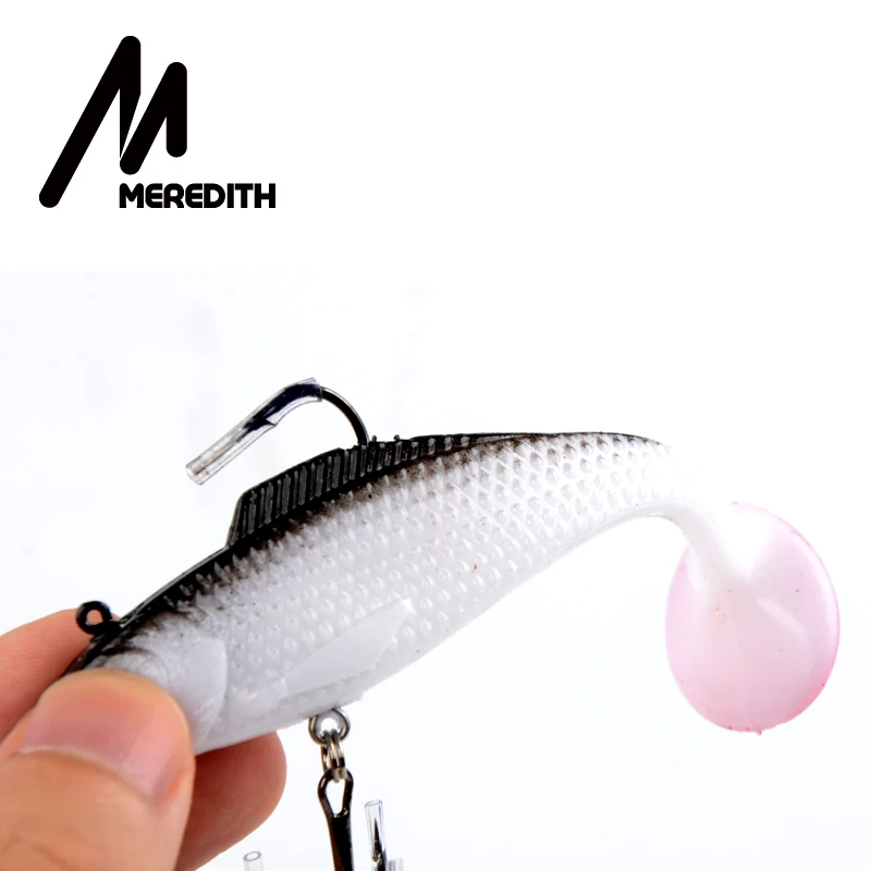 Рыболовные снасти Meredith 3 шт. 27 г 12 см с длинным хвостом мягкие приманки свинцовые