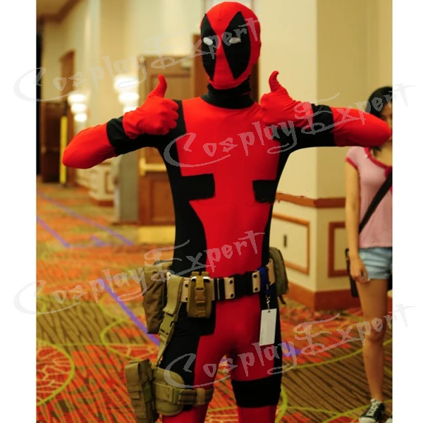 Бесплатная доставка DHL Новое поступление взрослый полный корпус красный и черный