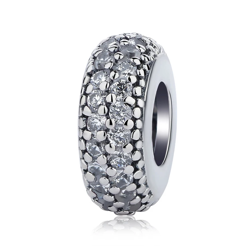 HL20529-white Подходит для оригинальных браслетов Pandora, австралийские Кристальные бусины для изготовления ювелирных изделий, 925 пробы серебряные безопасные подвески - Цвет: HL20529-white