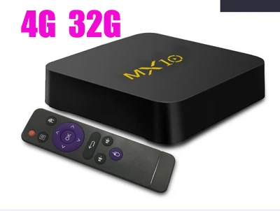 4G 32G Mx10 ТВ приставка android 9 emmc DDR3 4 ГБ 32 ГБ KoD 18,0 RK3328 mx 10 четырехъядерный 64 бит usb3.0 ТВ приставка Восьмиядерный - Цвет: 4G 32G