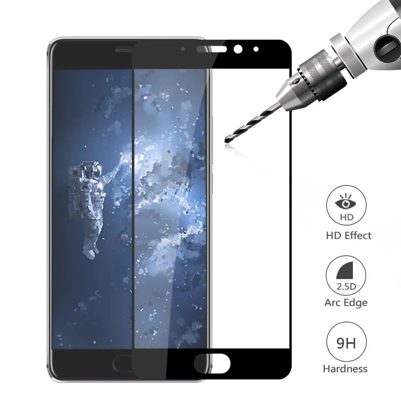 Полное покрытие экрана протектор для Meizu PRO 6 закаленное стекло PRO6 PLUS + 9H 2.5D анти