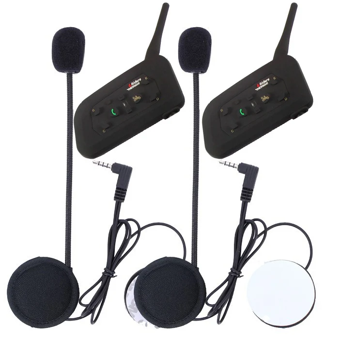 Vnetphone V6 1200 2 шт. шлем bluetooth гарнитура для 6 всадников BT беспроводные Переговорные