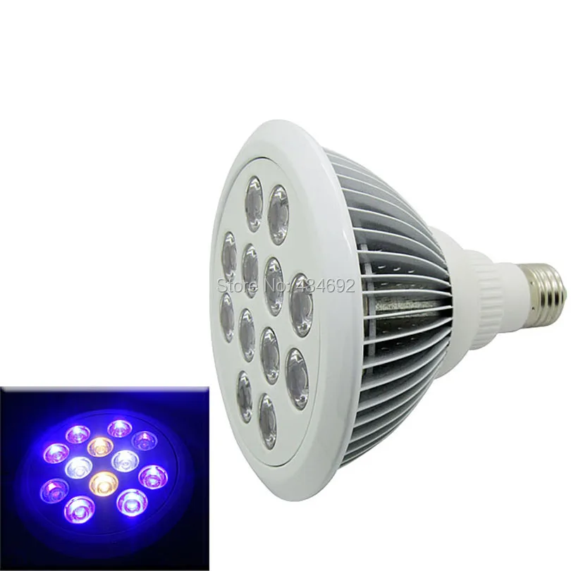12 Вт E27 Par 38 Par38 Светодиодный точечный светильник лампа Королевский синий +