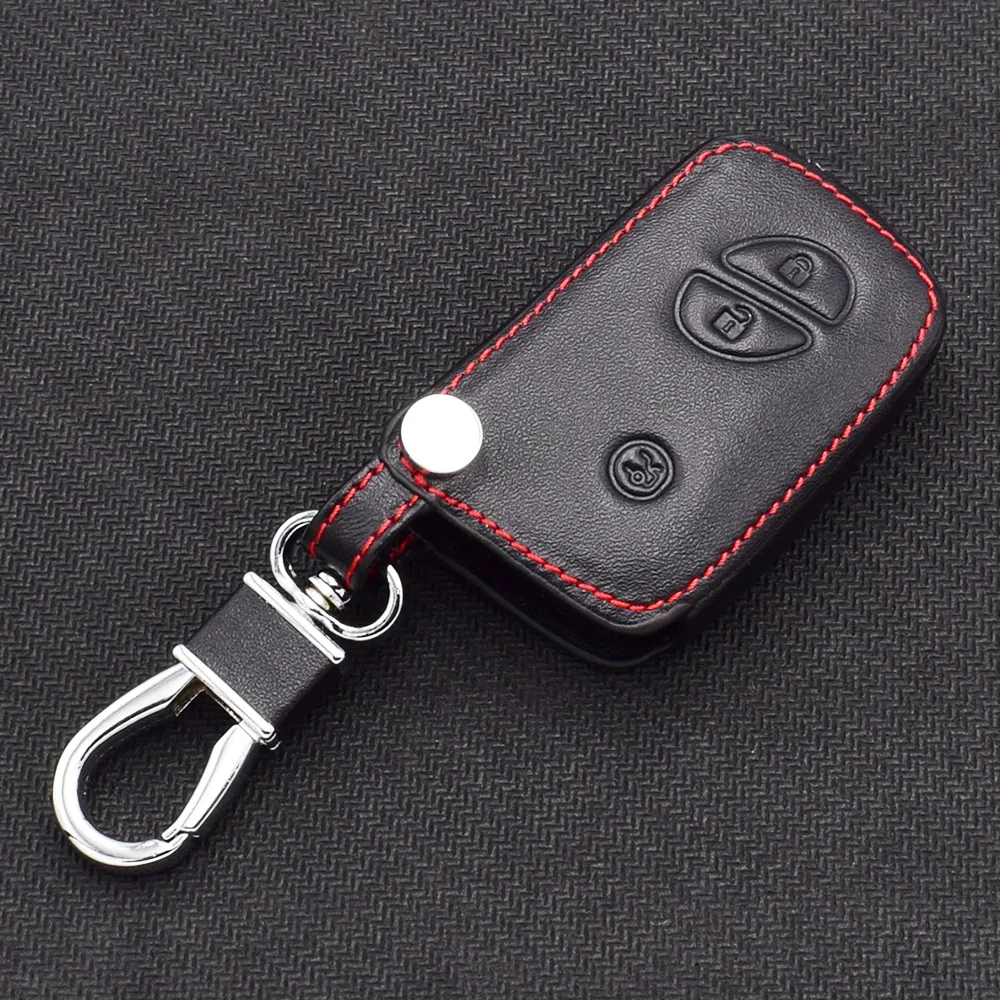 Кожаный чехол для ключей Lexus ES 300h 250 350 IS GS CT200h RX CT200 ES240 GX400 LX570 RX270 Smart Remote Shell Cover |