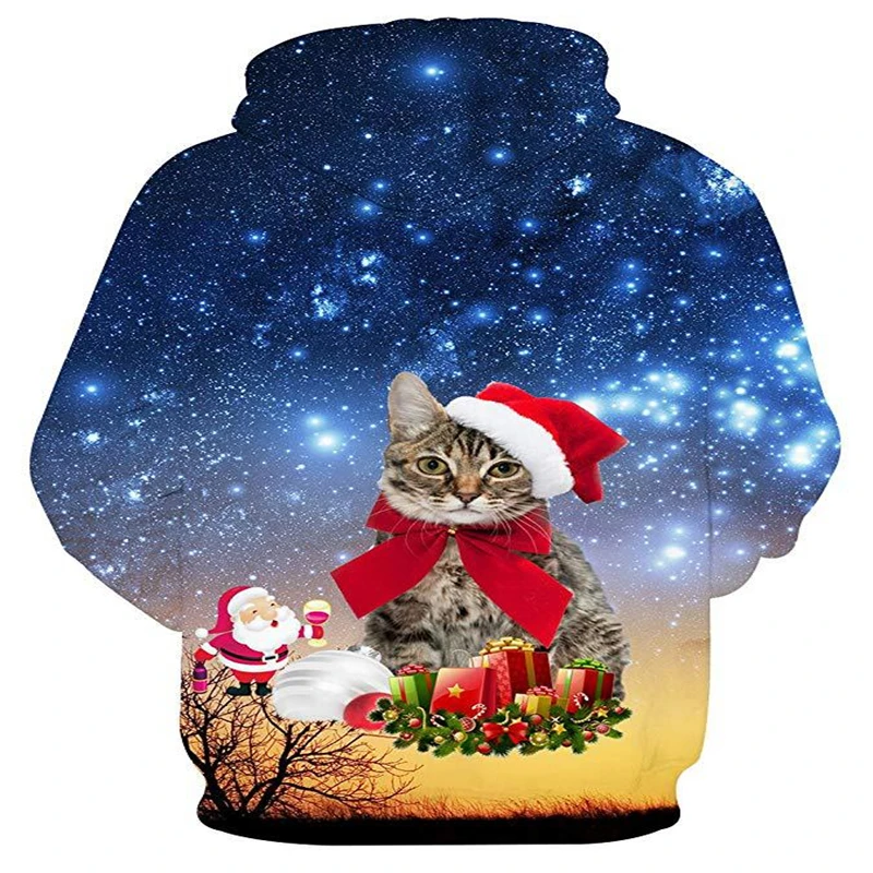 

Christmas costume mens hoodies sell well Sweatshirts men Hooded pullover Coat man
