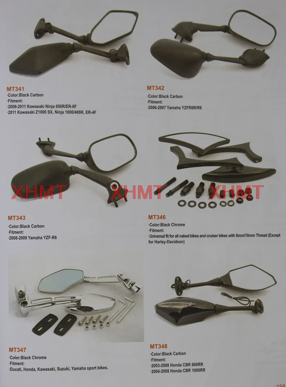 Боковое зеркало заднего вида для Honda CBR1000RR CBR 1000 RR 2008-2013 2012 2011 2010 2009