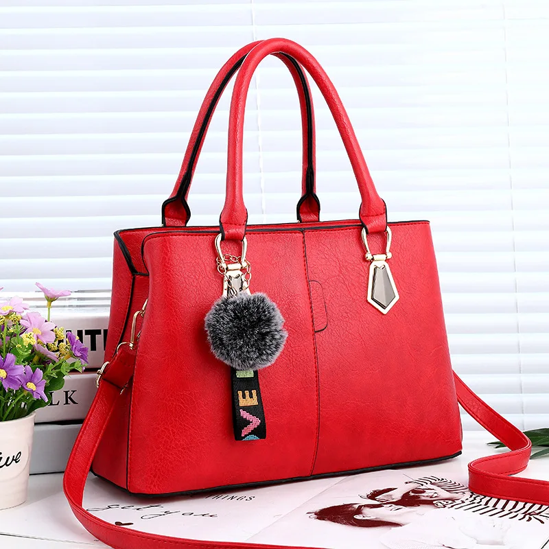 

Women Bag Casual Tote Fashion Women Messenger Bags Top-Handle Shoulder student Handbag Purse Wallet 2019 New Interior Slot Pocke