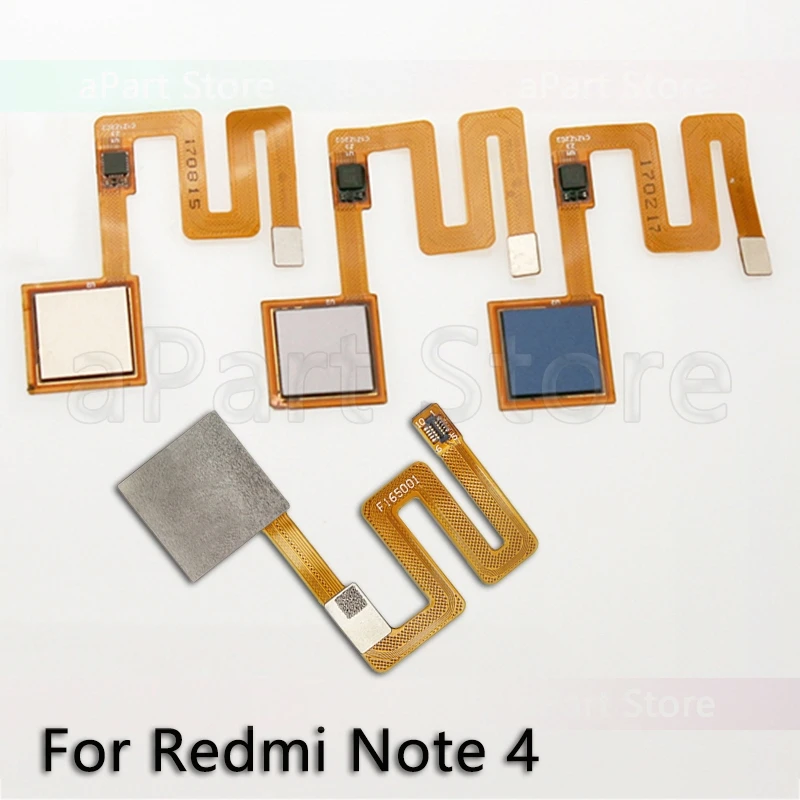 Для Xiaomi Redmi Note 4 4x Global Pro Оригинальная Кнопка возврата домой датчик отпечатков
