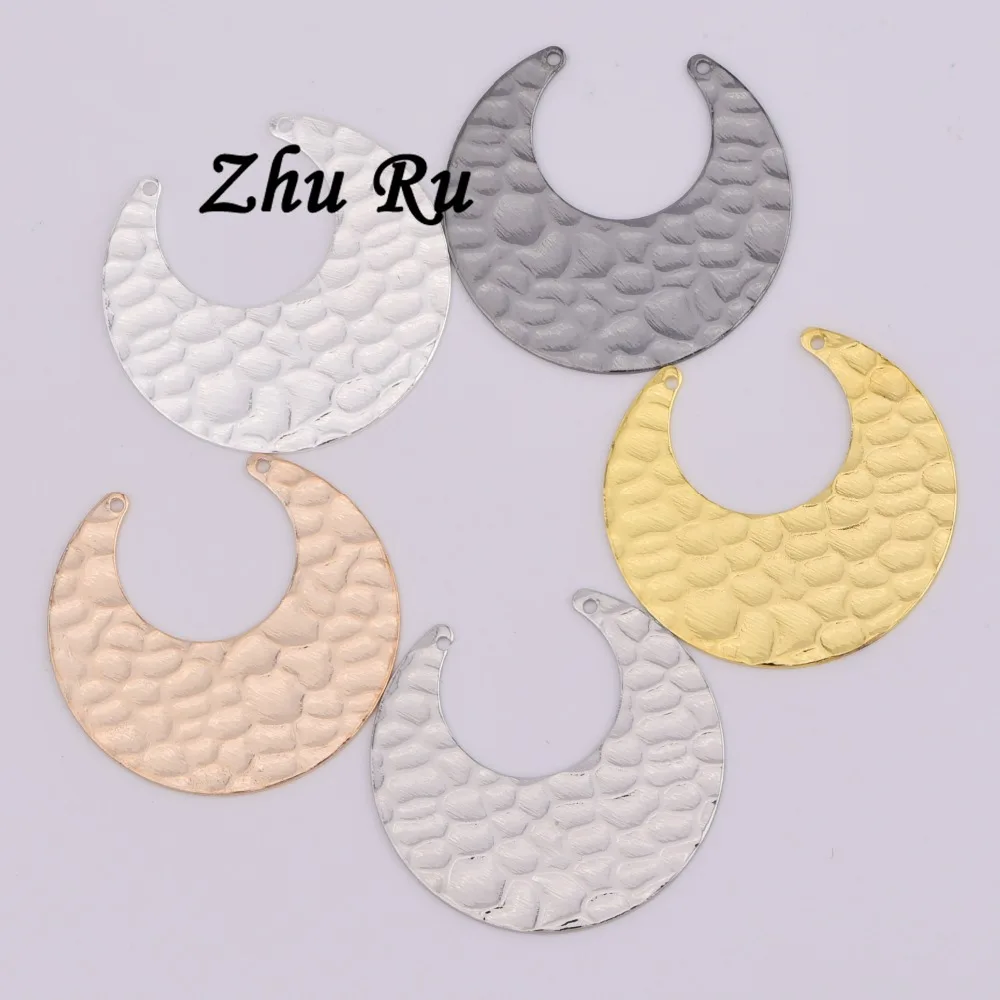 Чжу ру 5 шт./лот 30 мм богиня луны появляется ночью полумесяц Форма Шарм Fit Браслеты