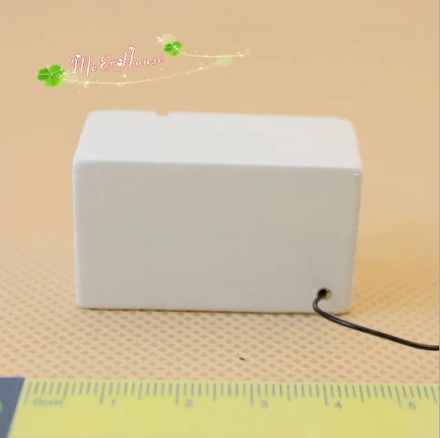 Белый кукольный мини домик для микроволновой печи ультрареалистичный и милый