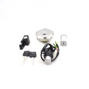 2088 motorcycle ignition switch lockfuel gas tank cap cover lock set for honda wh125 3 cg125 wh cg 125 spare part 35010 kcs v70 free global shipping