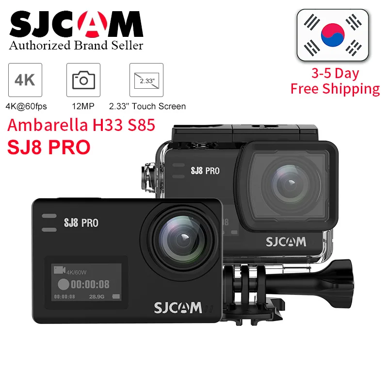 SJCAM SJI8 серия SJ8 Pro yi 4K 60fps Экшн-камера Ambarella чипсет WiFi дистанционный шлем 4 K/60FPS Ultra HD Экстремальные виды спорта DV Cam