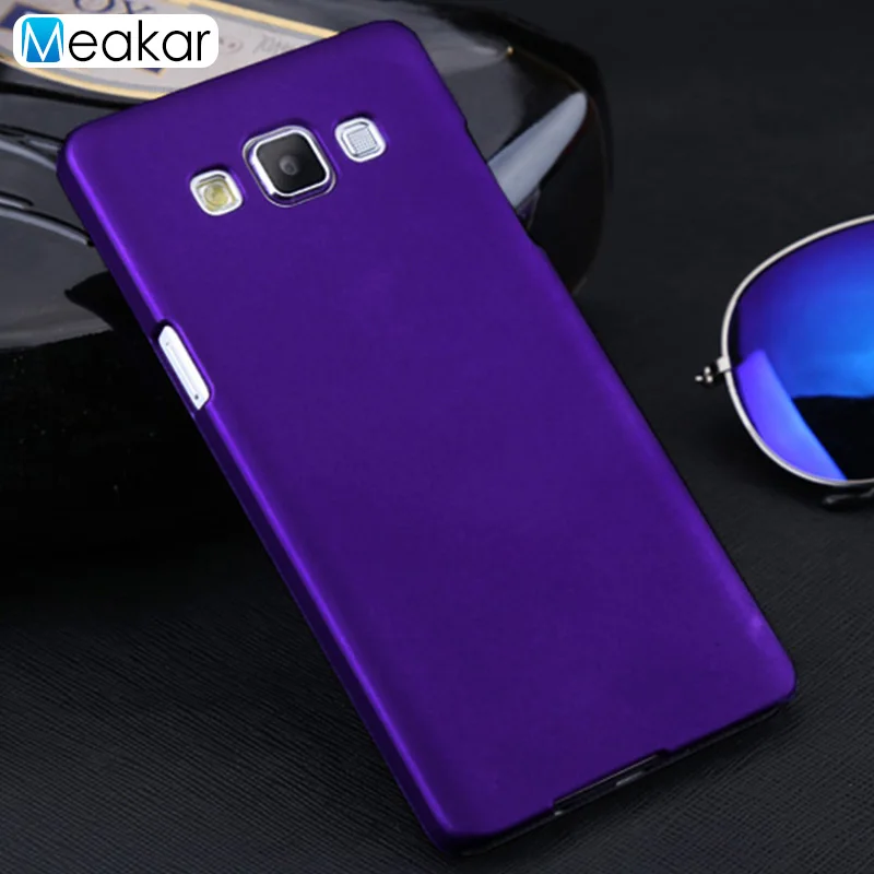 Coque 5.5For samsung Galaxy A7 чехол для samsung Galaxy A7 Duos Sm A700 A700FD A700F A7000 телефона чехол-лента на заднюю панель - Цвет: purple