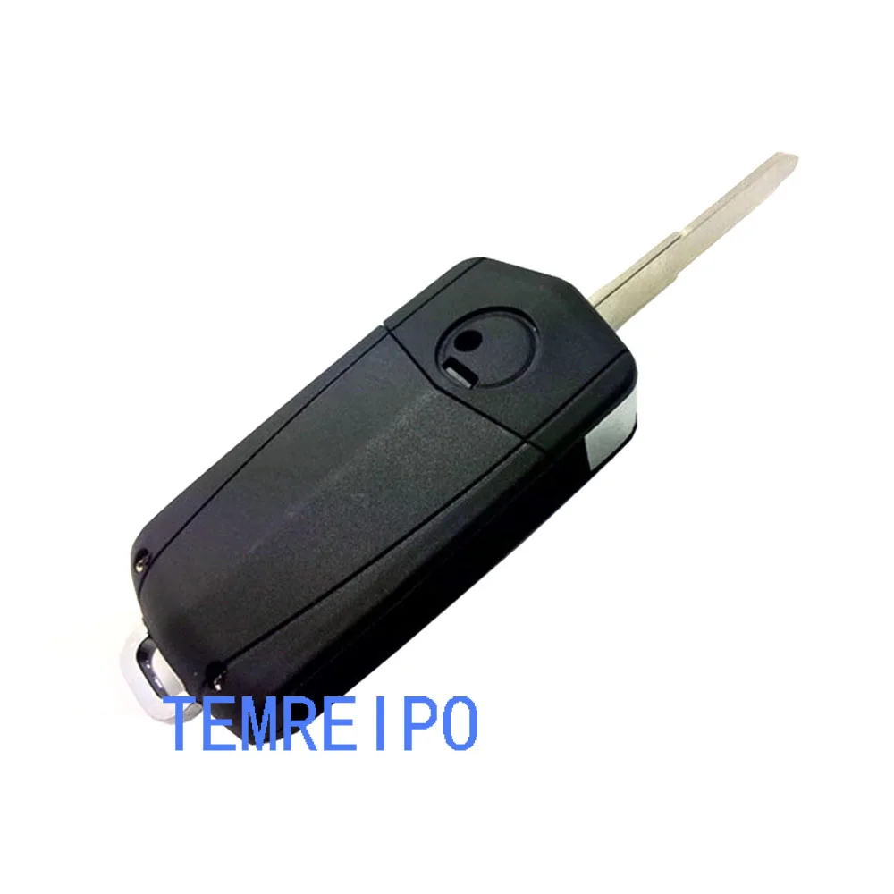 10 шт./лот чехол для ключа MAZDA 323 FAMILY Remote Key Uncut Blade модифицированный пустой 2 кнопки