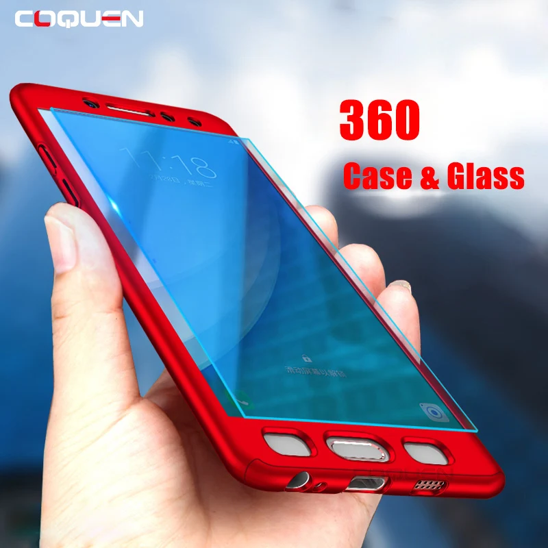 Роскошный защитный чехол COQUEN для samsung Galaxy A3 2016 A7 A8 A6 Plus 2018 стеклянный