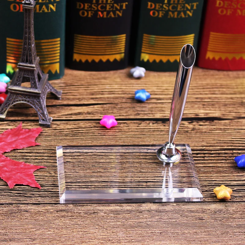 

Acrylic Pen Holder for Feather Fountain Antique Dip Pen
