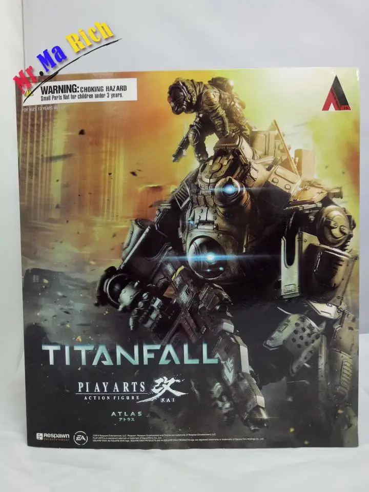 Аниме фильм Gams Titanfall Atlas фигурка для игр Kai игрушки Коллекционная модель ПВХ 27 см
