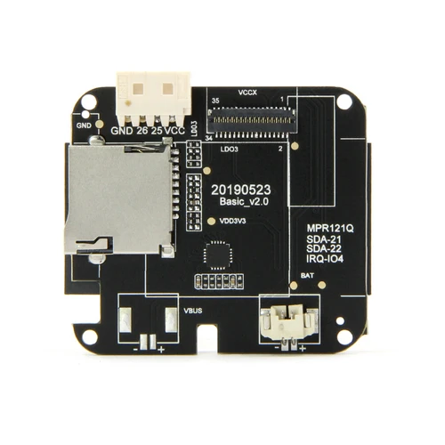 LILYGO®TTGO T-Watch программируемые носимые экологические взаимодействие WiFi Bluetooth Lora ESP32 емкостный сенсорный экран - Цвет: MPR121 Board