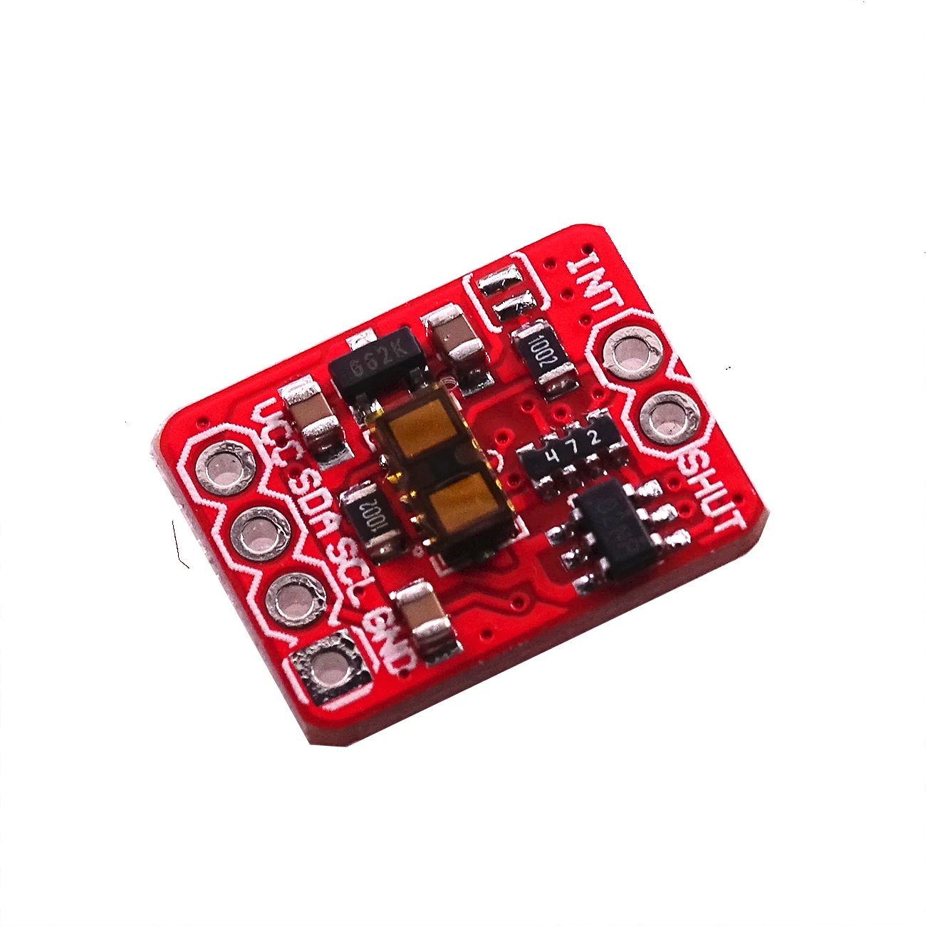 50Hz 3.3-5v VL53L1X Laser Ranging Sensor Module 4cm-4m Ranging Module ToF Distance Measurement I2C 12x17x3.2mm PCB Sensor Board
