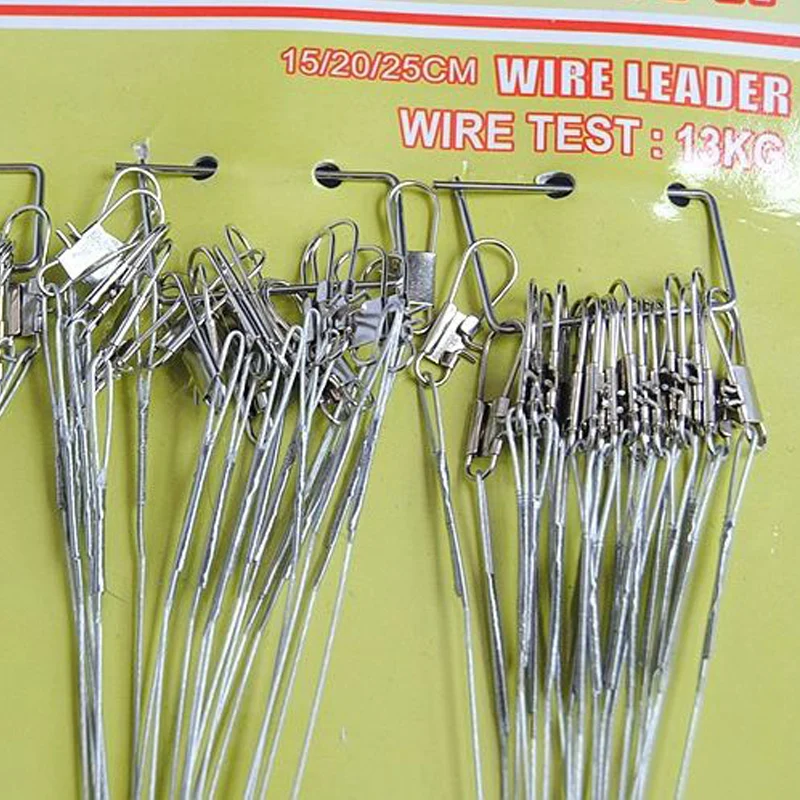 60 шт./лот серебристая леска для ловли нахлыстом с роликовыми Вертлюгами и