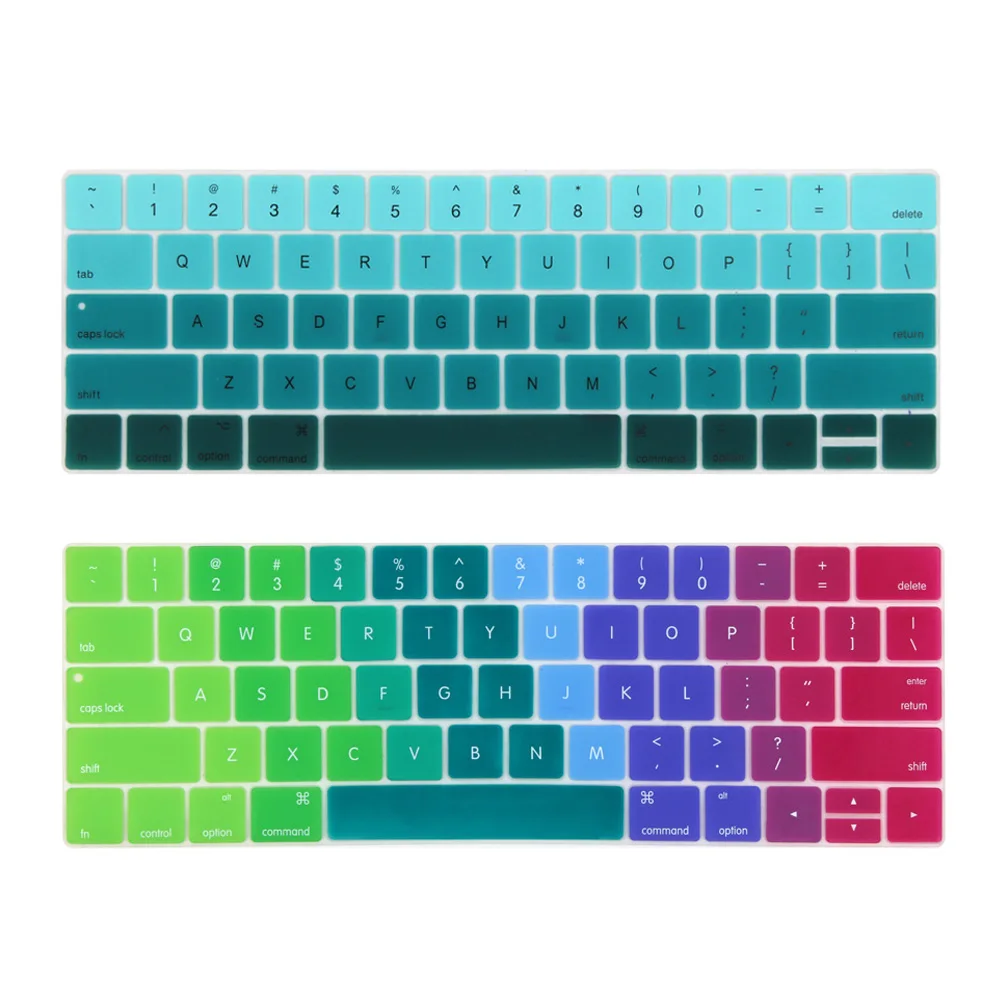 Чехол с английской клавиатурой США для 2016 2018 Macbook Pro 13 15 дюймов сенсорной панелью