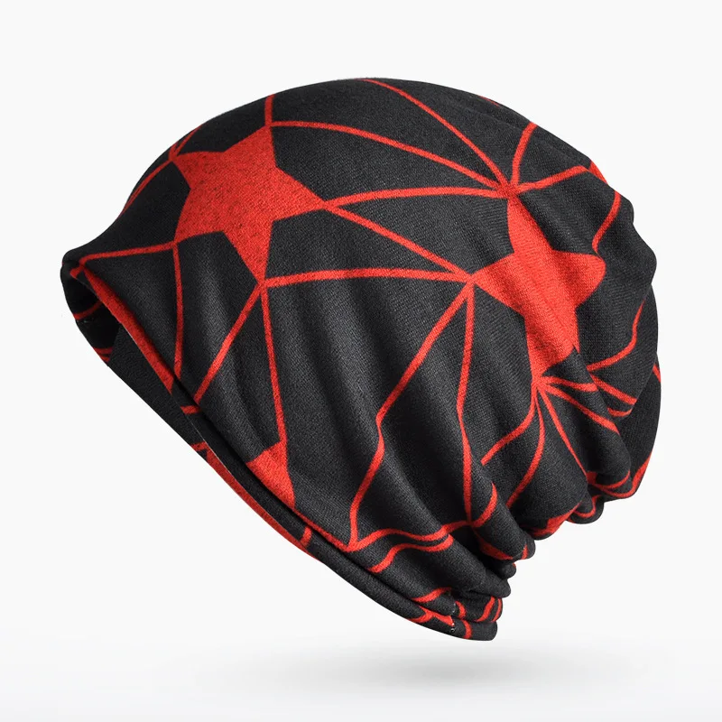 

Autumn and winter scarf hat five - pointed street street outdoor ride windbreak cap cap Korean fashion hat 0261