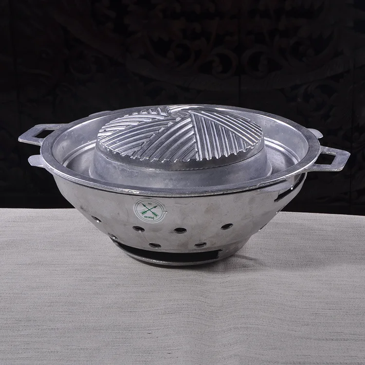 Высококачественный железный горшок для фондю в тайском стиле 32 см