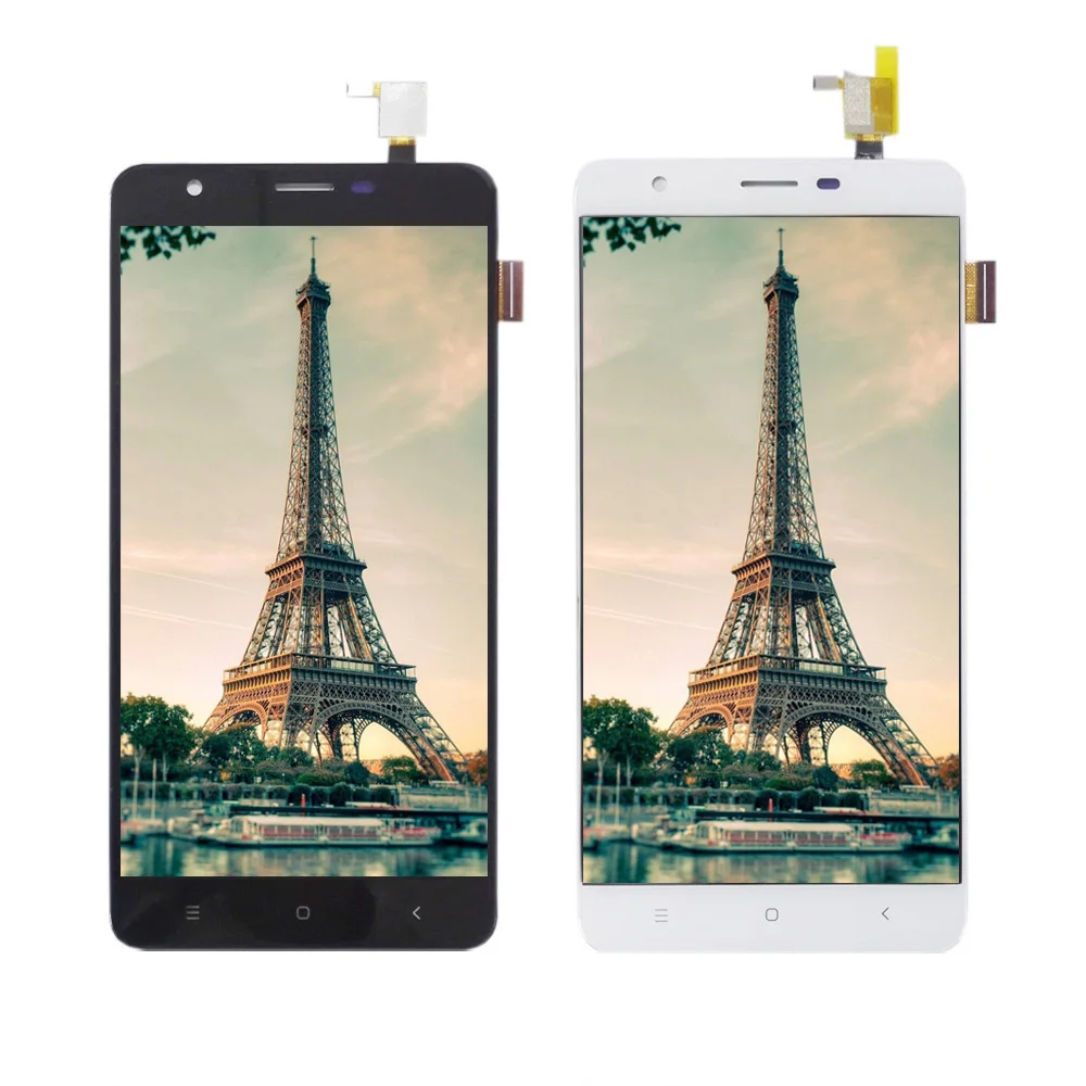 Черный/белый для Oukitel U15 Pro ЖК дисплей + кодирующий преобразователь сенсорного