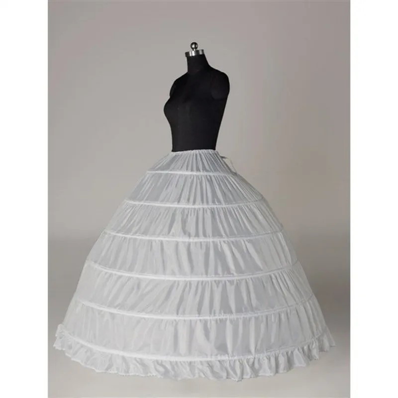 6 haken Royal Weiß Petticoat Palace Dance Vintage Marie Antoinette Party Kleid Für Mädchen Frauen Brautkleid Petticoat