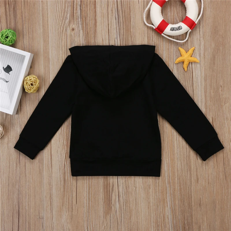 Детская Толстовка Новинка 2017 года пуловер с буквенным принтом для мальчиков и