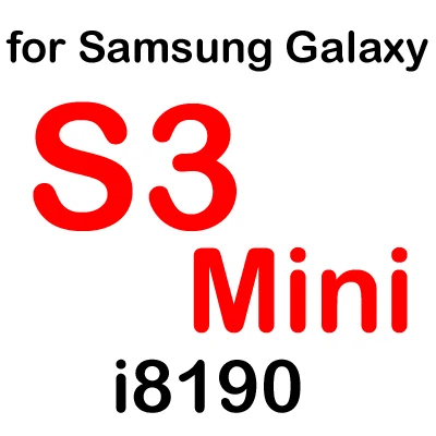 10 pcstemperedglassfor samsung Galaxy S2S3MINIS4 защитная пленка высокой прозрачности Экран протектор для samsung обратите внимание на возраст 2, 3, 4, 5, S5S6 S7 защитная пленка - Цвет: S3 MINI