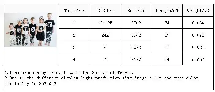 Summer Baby Boys T-shirt For Girl Tops White Black 1 2 3 4 Years Birthday Outfits Kids Tees Shirt Tops Children Shirts Clothing