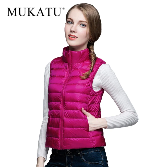 90% белый утиный ультра легкий пуховый жилет сексуальные влюбленные тонкая